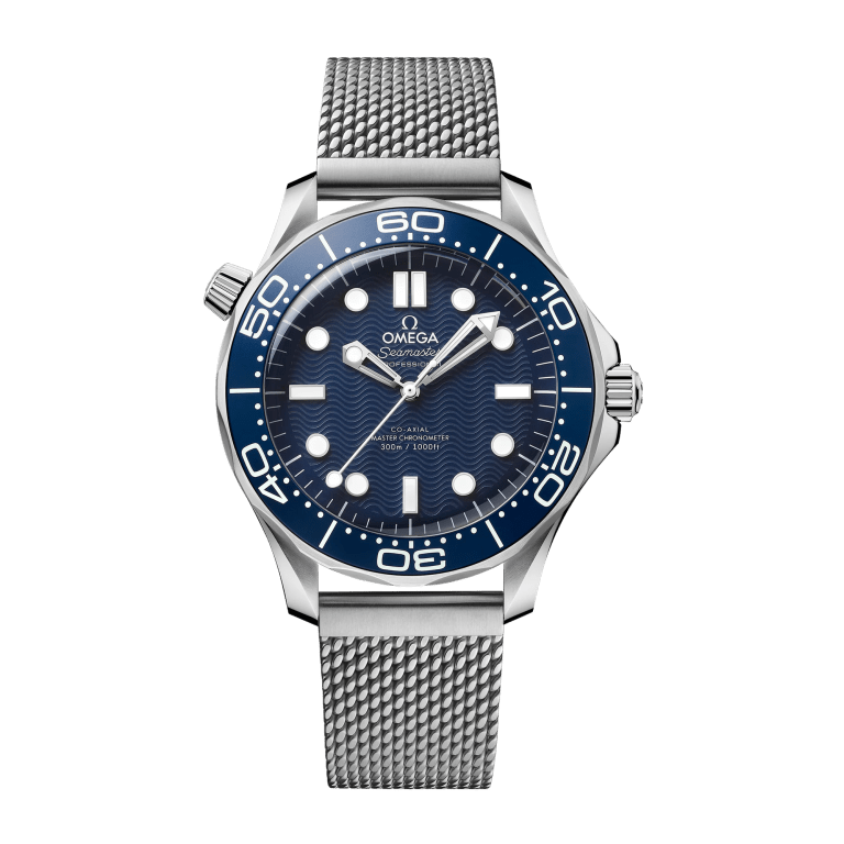 Seamaster Diver 300m "James Bond 60th Anniversary" Steel Blue Dial 42mm Product Image 1