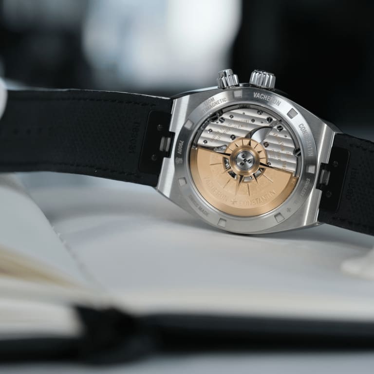 Overseas Dual Time Steel Black Dial 41mm Product Image 5
