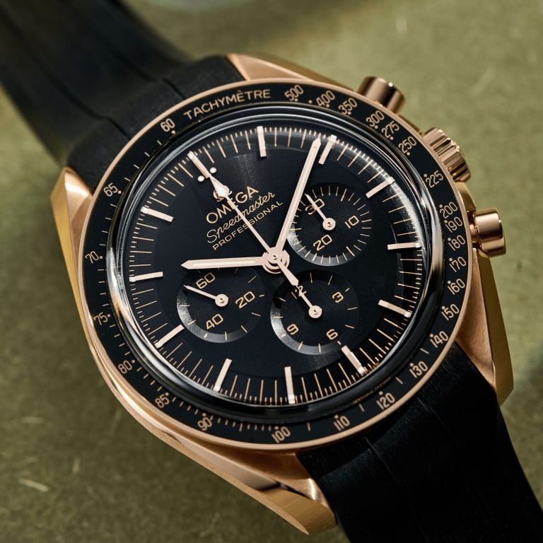 Speedmaster Professional Moonwatch Rose Gold Black Dial 42mm Product Image 6