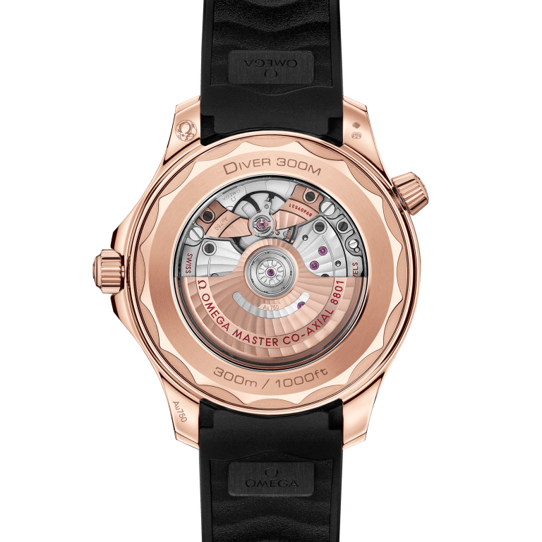 Seamaster Diver 300m Rose Gold Black Dial 42mm Product Image 2