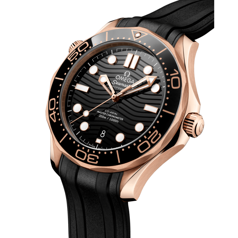 Seamaster Diver 300m Rose Gold Black Dial 42mm Product Image 3