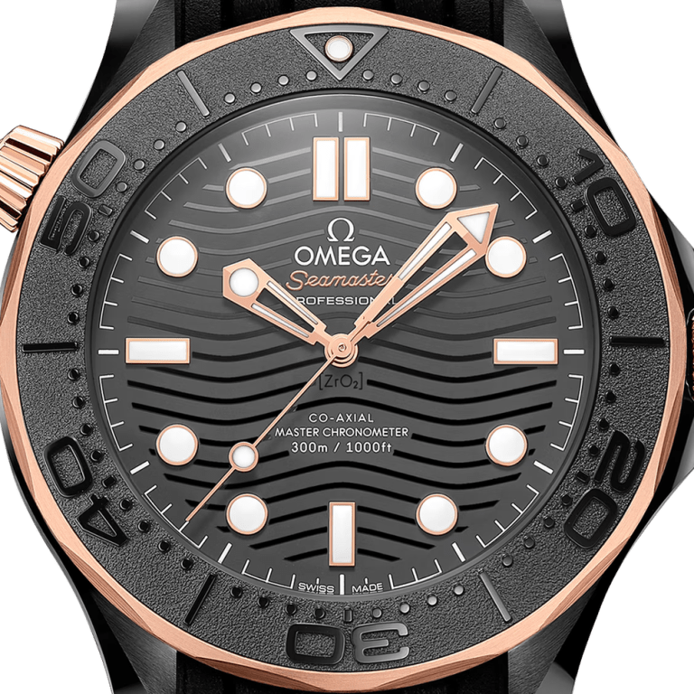 Seamaster Diver 300m Rose Gold & Ceramic Black Dial 43mm Product Image 4