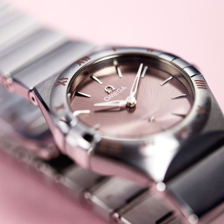Constellation Manhattan Steel Pink Dial 28mm Product Image 16