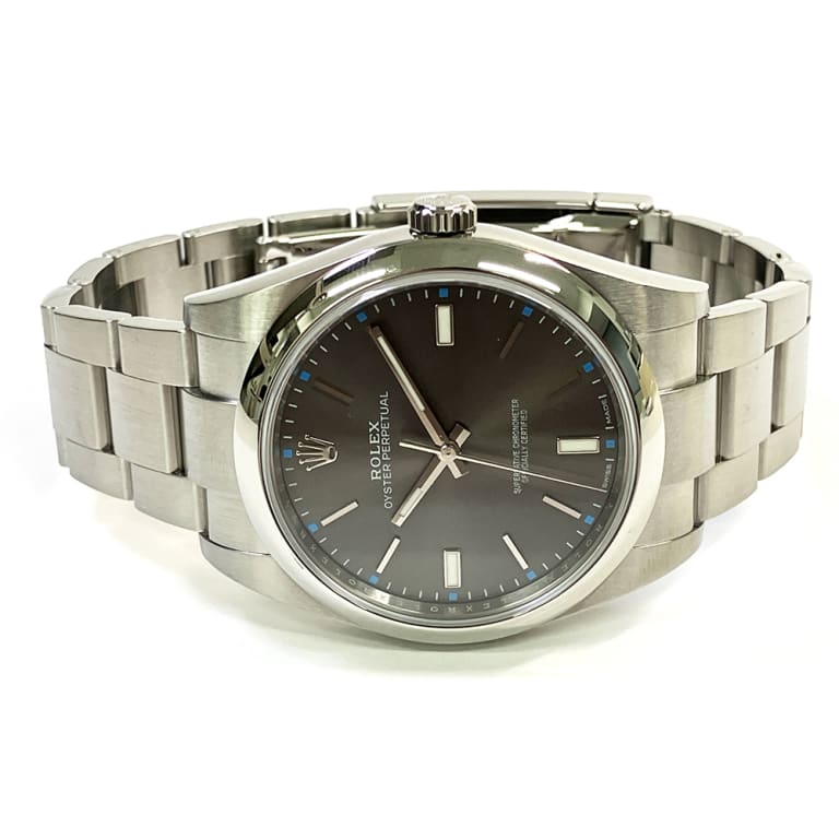 Oyster Perpetual Steel Grey Dial 39mm Product Image 2