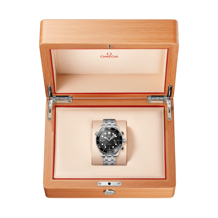 Seamaster Diver 300m Steel Chronograph Black Dial 44mm Product Image 6