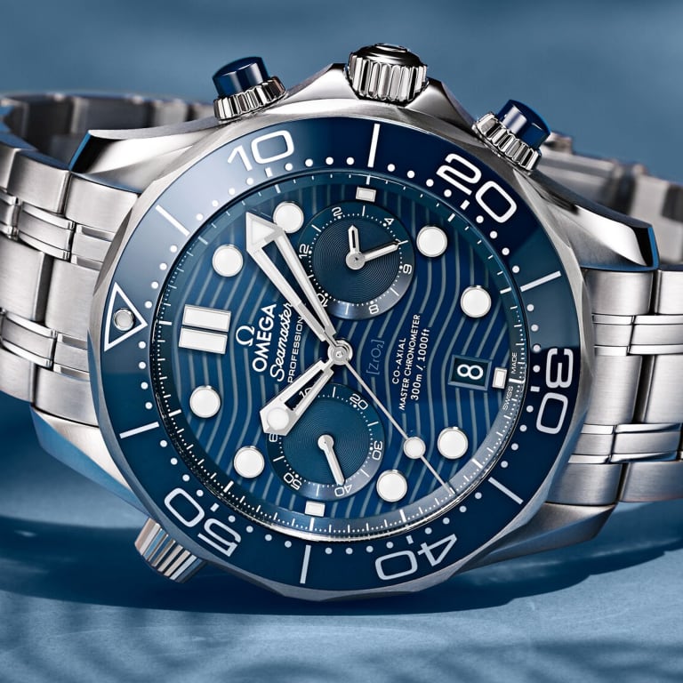 Seamaster Diver 300m Chronograph Steel Blue Dial 44mm Product Image 4