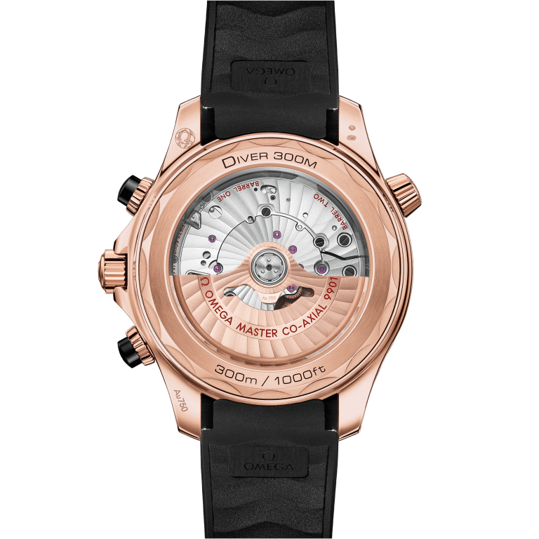 Seamaster Diver 300m Chronograph Rose Gold & Ceramic Black Dial 44mm Product Image 2