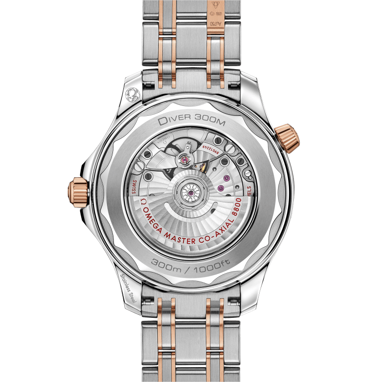 Seamaster Diver 300m Rose Gold & Steel Black Dial 42mm Product Image 2