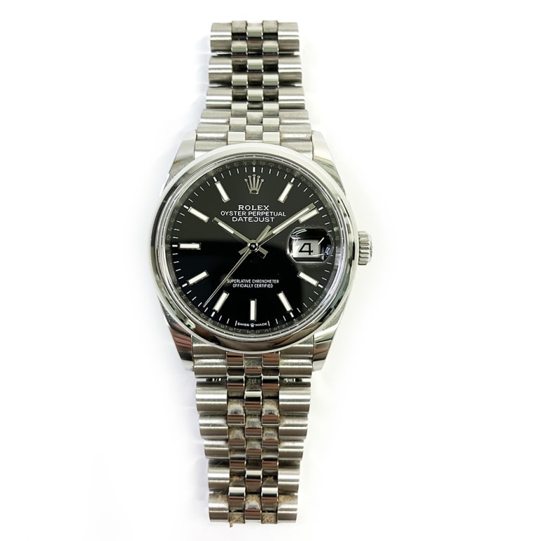 Datejust Steel Jubilee Black Dial 36mm Product Image 1