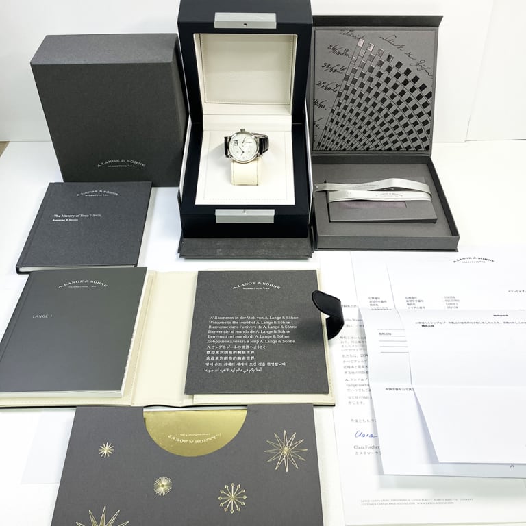 Lange 1 White Gold Silver Dial 38mm Product Image 10