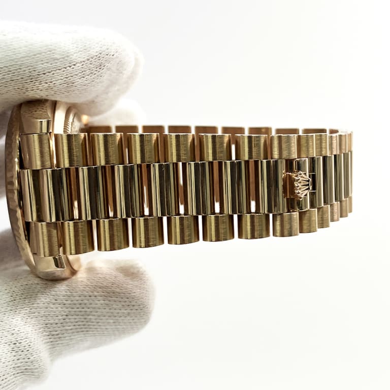 Day-Date Rose Gold Grey Diamond Dial 40mm Product Image 4