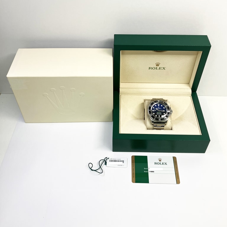 Sea-Dweller Deepsea D-Blue Steel Blue Dial 44mm Product Image 5