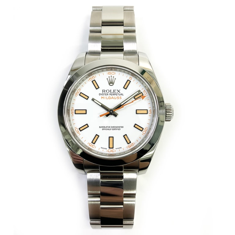 Milgauss Steel White Dial 40mm Product Image 1