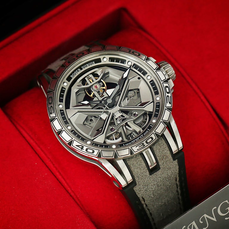 Excalibur Spider Monobalancier Huracán Titanium Skeleton Dial 45mm Product Image 3