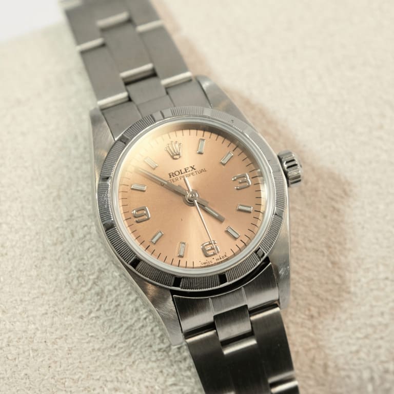 Vintage Oyster Perpetual Steel Salmon Dial 26mm Product Image 1