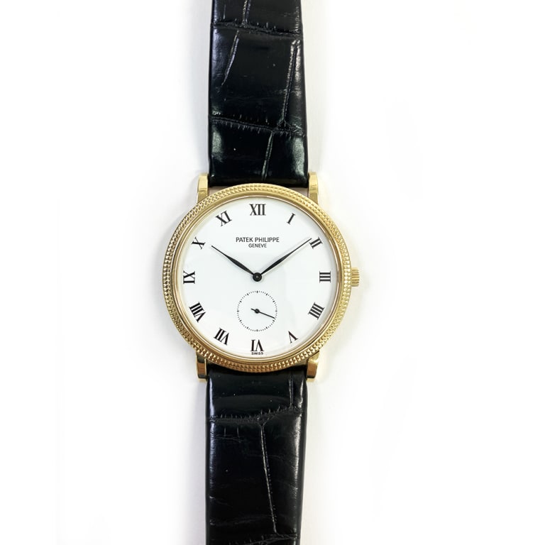 Calatrava Yellow Gold White Dial 33mm Product Image 1
