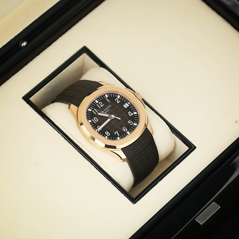 Aquanaut Rose Gold Brown Dial 40mm Product Image 1