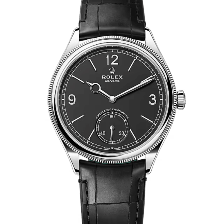 1908 White Gold Black Dial 39mm Product Image 1