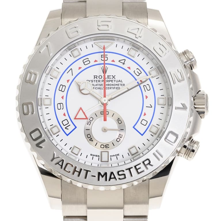 Yacht-Master II White Gold & Platinum White Dial 44mm Product Image 2