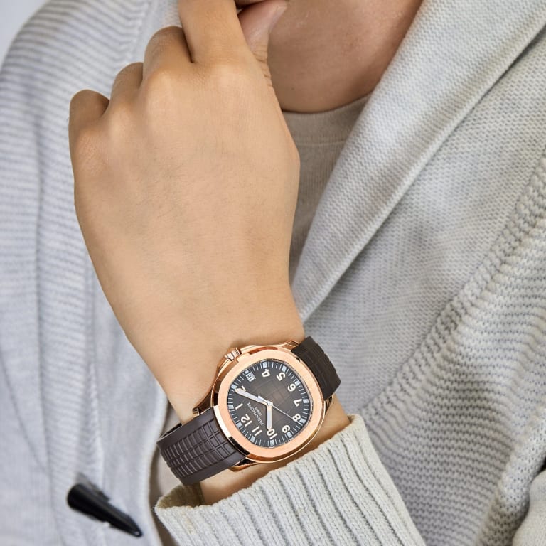 Aquanaut Rose Gold Brown Dial 40mm Product Image 7