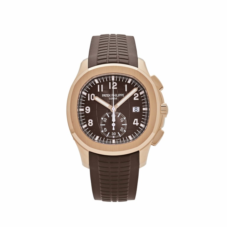 Aquanaut Chronograph Rose Gold Brown Dial 42mm Product Image 1