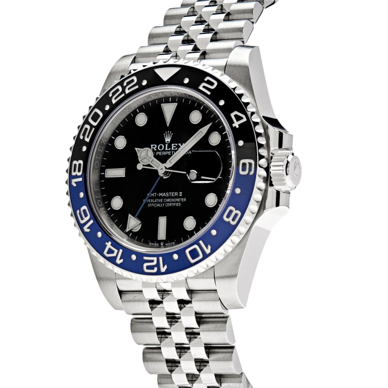 GMT-Master II Steel Jubilee Black Dial "Batgirl" 40mm Product Image 1