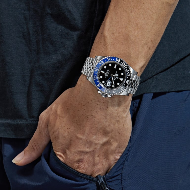 GMT-Master II Steel Jubilee Black Dial "Batgirl" 40mm Product Image 7