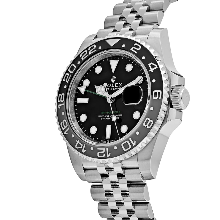 GMT-Master II "Bruce Wayne" Steel Jubilee Black Dial 40mm Product Image 1