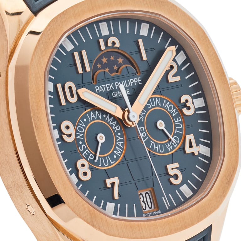 Aquanaut Luce Annual Calendar Rose Gold Blue Dial 39mm Product Image 3
