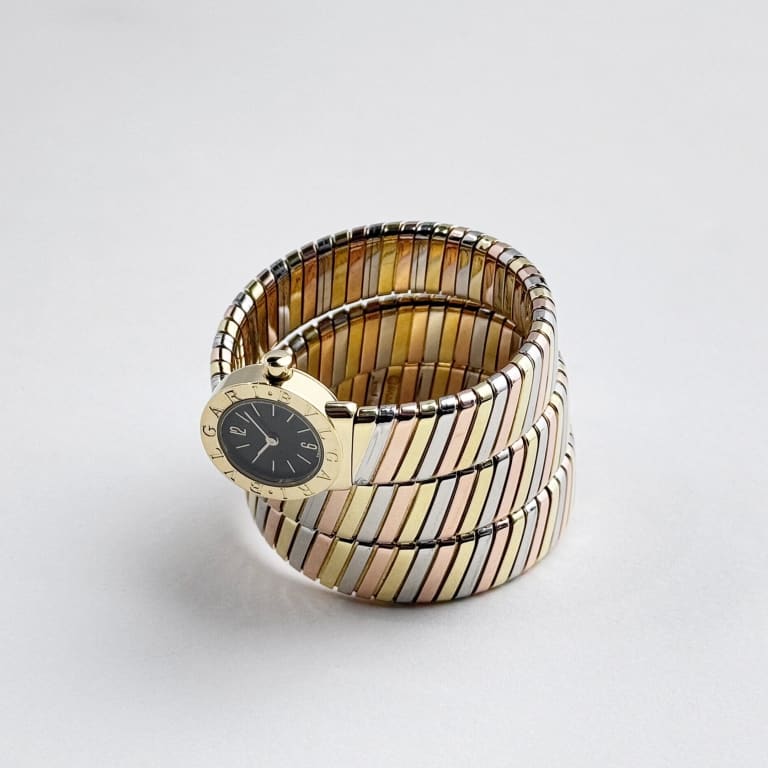 Serpenti Tubogas Tri-Color Black Dial 19mm Product Image 1