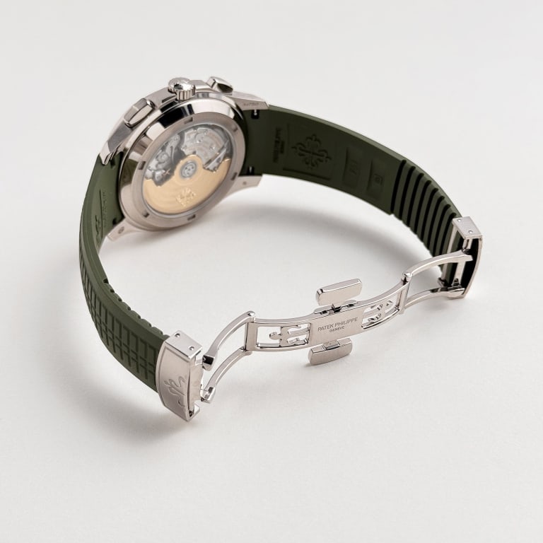 Aquanaut Chronograph White Gold Green Dial 42mm Product Image 6