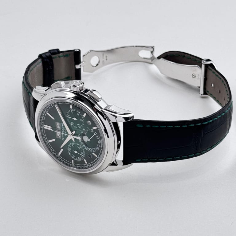 Perpetual Calendar Chronograph Platinum Green Dial 41mm Product Image 2