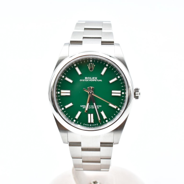 Oyster Perpetual Steel Green Dial 41mm Product Image 1