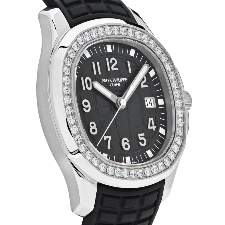 Aquanaut Luce Quartz Steel Diamond Black Dial 38mm Product Image 2