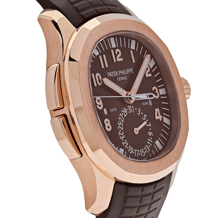 Aquanaut Travel Time Rose Gold Brown Dial 40mm Product Image 2