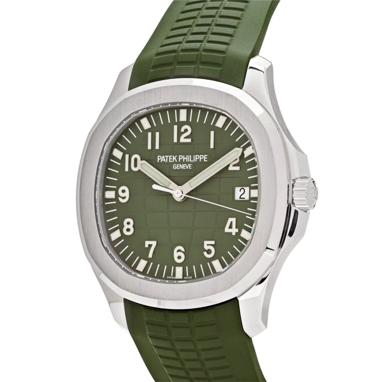Aquanaut White Gold Green Dial 42mm Product Image 1