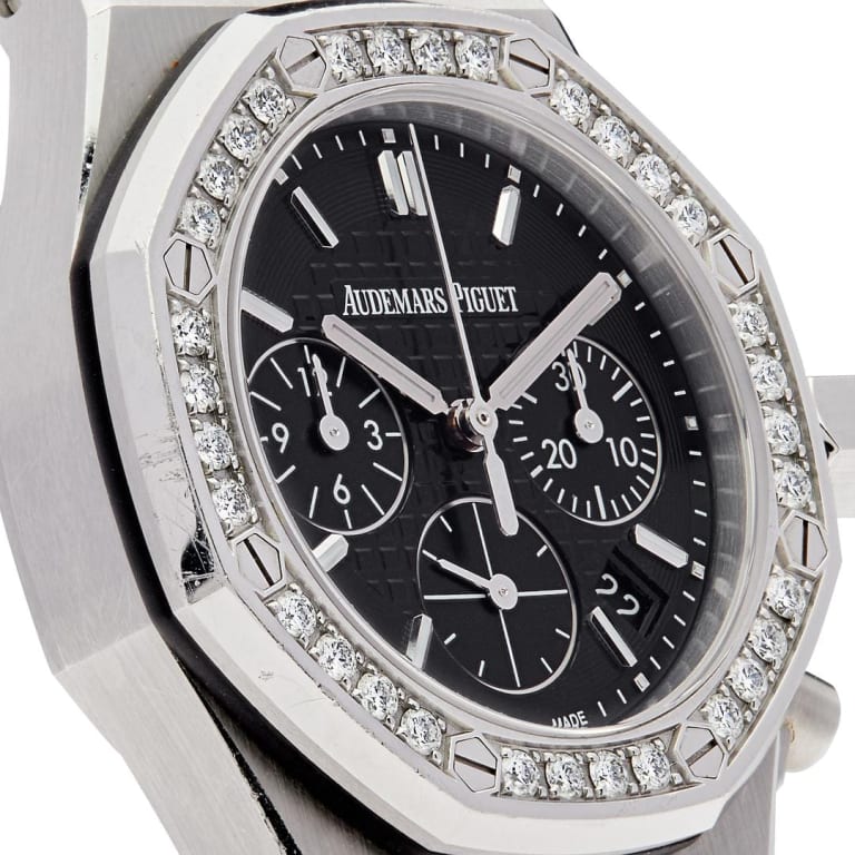 Royal Oak Offshore Lady Chronograph Steel Diamond Black Dial 37mm Product Image 2