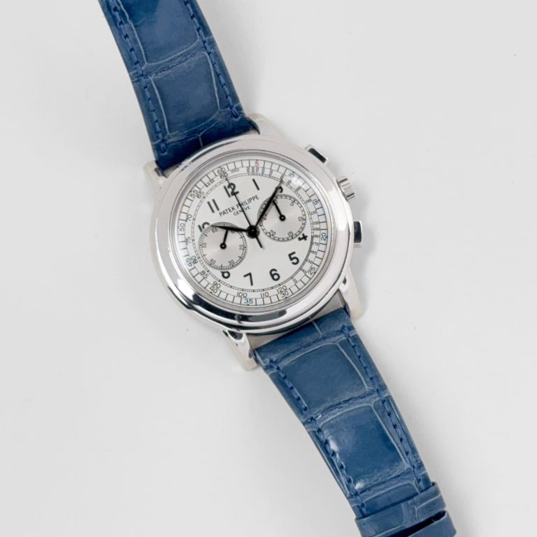 Complications Chronograph White Gold White Dial 42mm Product Image 1