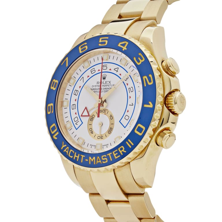 Yacht-Master II Yellow Gold White Dial 44mm Product Image 1