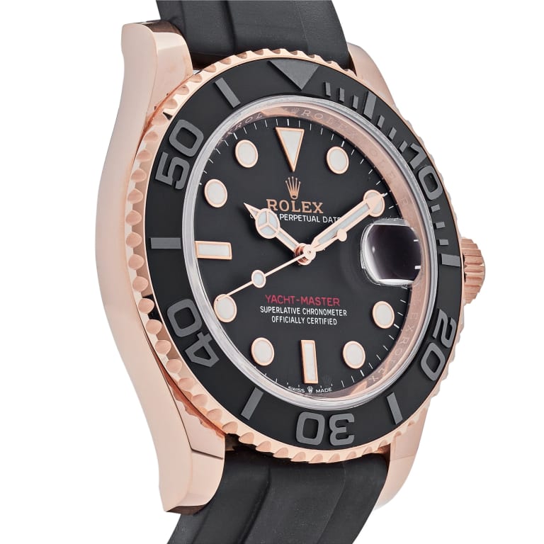 Yacht-Master Rose Gold Oysterflex Black Dial 40mm Product Image 2