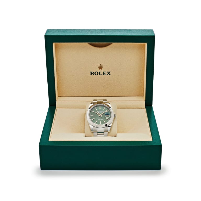 Datejust Steel Green Dial 41mm Product Image 10
