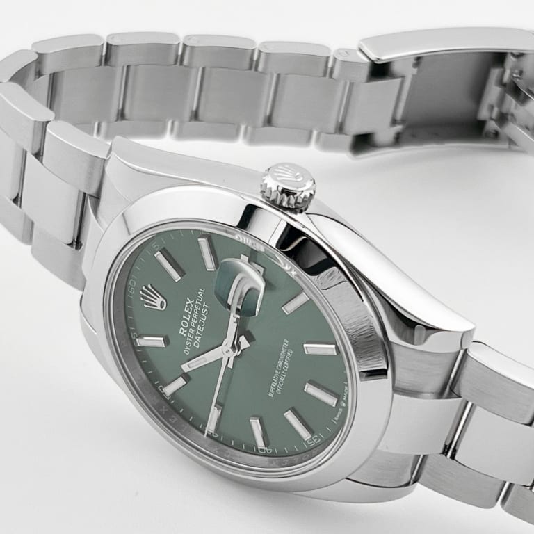 Datejust Steel Green Dial 41mm Product Image 3