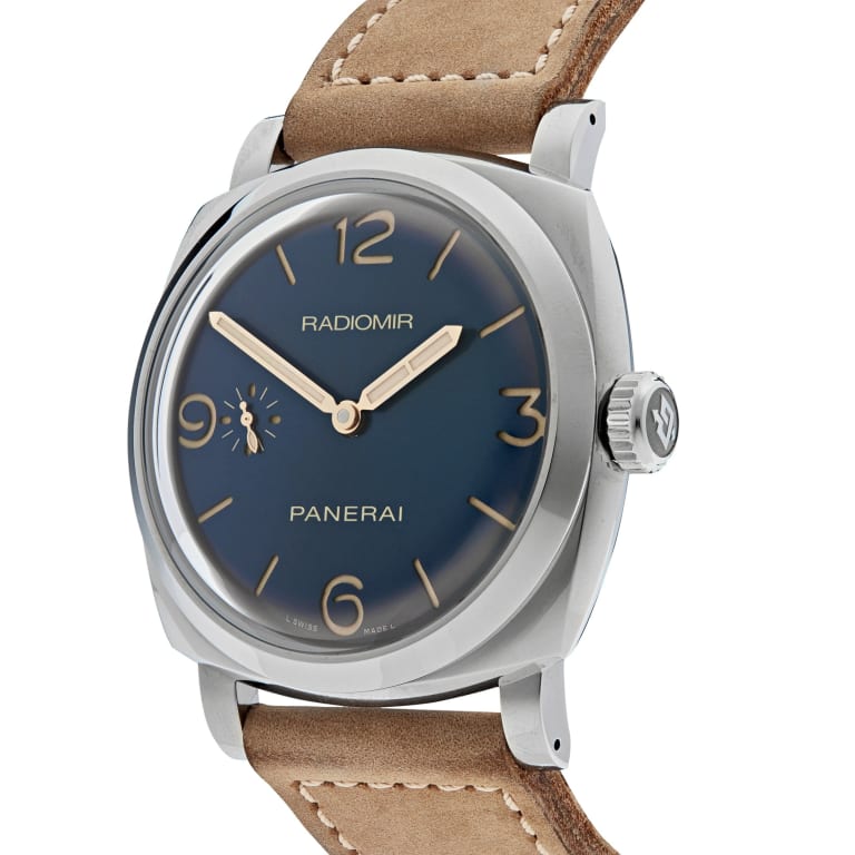Radiomir 1940 3 Days Steel Blue Dial 47mm Product Image 2