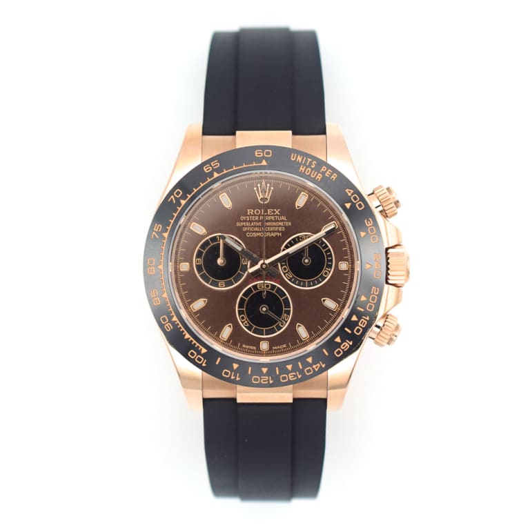 Daytona Rose Gold Oysterflex Brown Dial 40mm Product Image 1