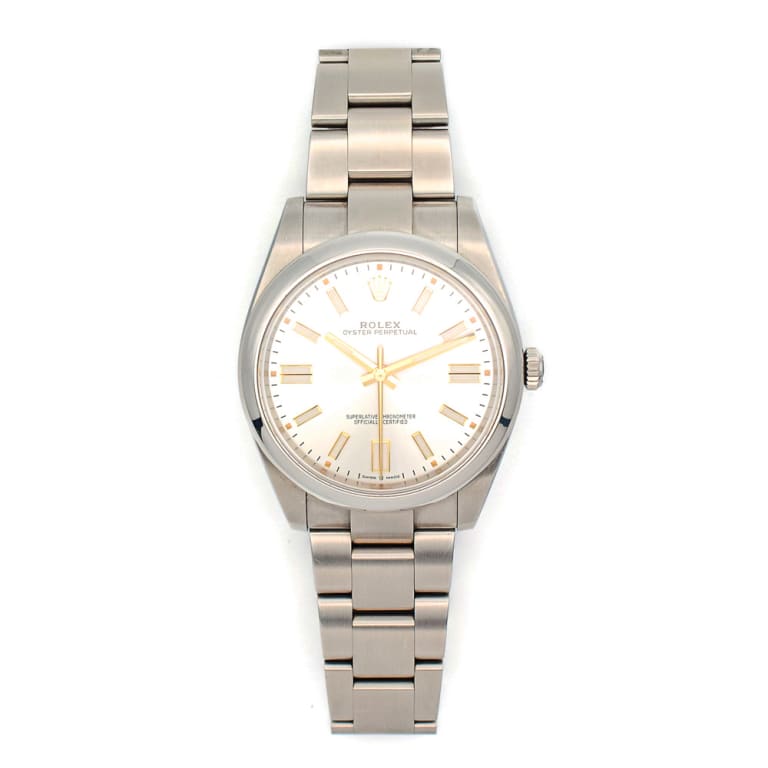 Oyster Perpetual Steel Silver Dial 41mm Product Image 1