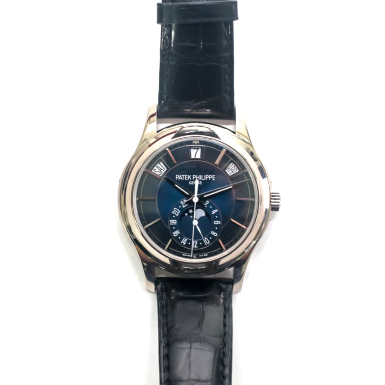 Annual Calendar White Gold Blue Dial 40mm Product Image 1