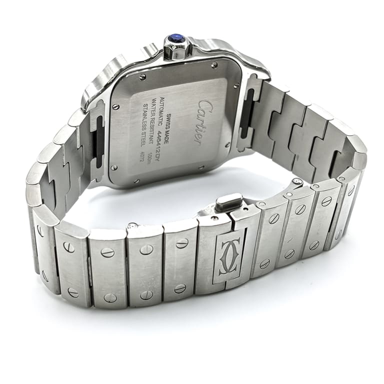 Santos De Cartier Steel Green Dial 39mm Product Image 4