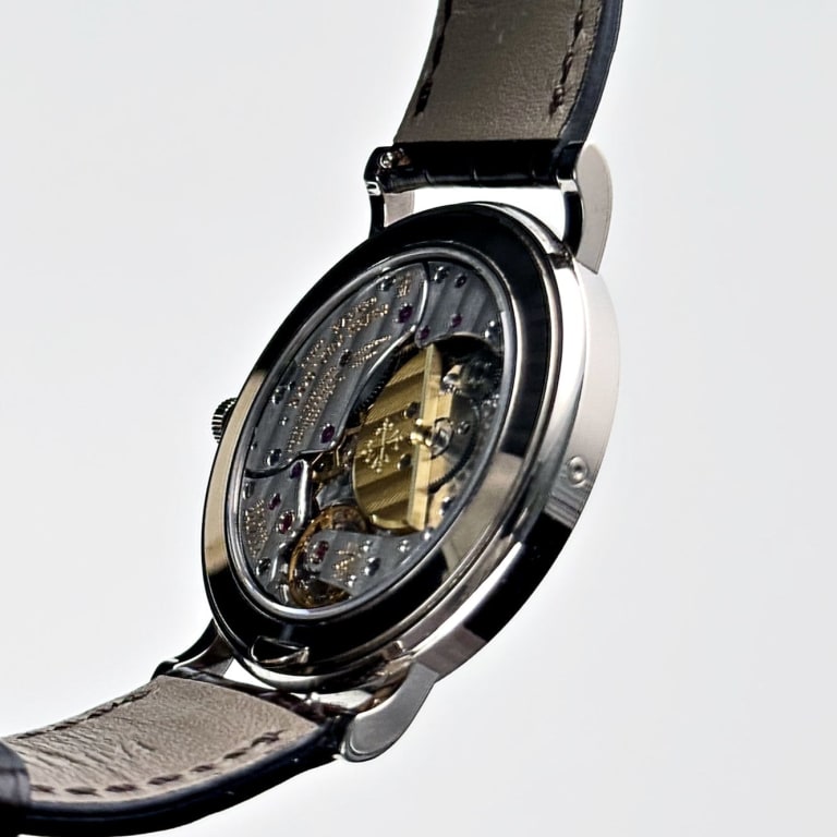 Perpetual Calendar White Gold Silver Dial 38mm Product Image 7