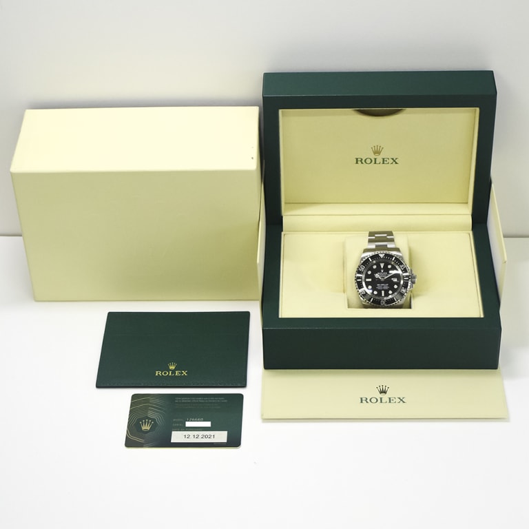 Sea-Dweller Steel Black Dial 44mm Product Image 8