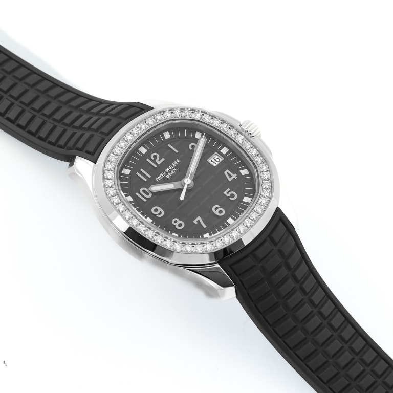 Aquanaut Luce Quartz Steel Diamond Black Dial 38mm Product Image 2